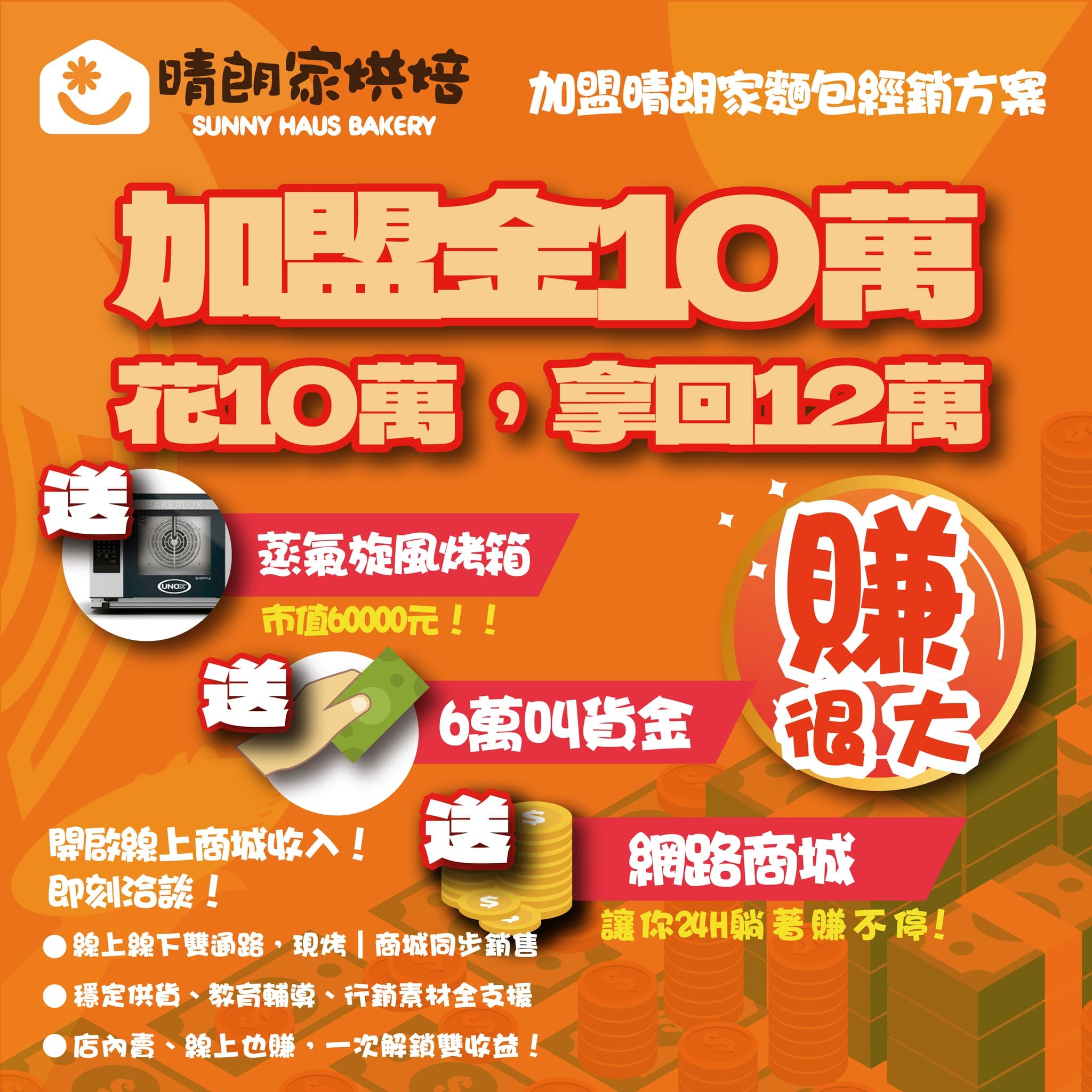 【城市漢堡 x 晴朗家】現烤麵包進店啦🥐✨